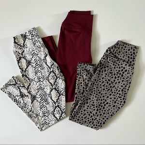 Lot of 3 Balance Athletica (Vitality) Leggings